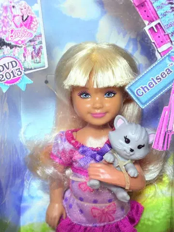 바비 Chelsea 인형 본체 2013년 DVD 포함