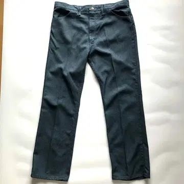 미국제 랭글러 런처 팬츠 슬랙스 인디고 데님 40