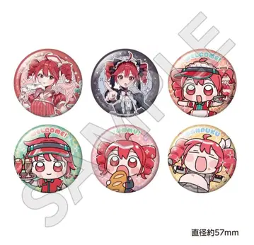 컴플리트 캔뱃지 캔뱃지 카사네 테토 아크링 키링 22카레 콜라보 카페