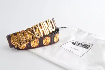 레어 MOSCHINO x 슈퍼 마리오 콜라보 벨트 코인 올 패턴 38