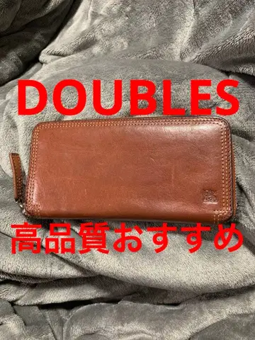 더블스 브라운 베지터블 탄닌 가죽 장지갑 고품질 추천