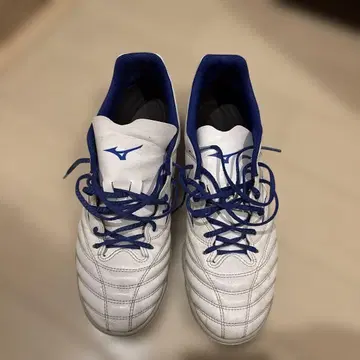 미즈노 풋살 트레이닝 슈즈 화이트/블루 27.5cm