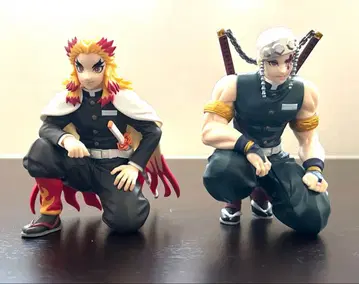 귀멸의 칼날 쵸코노세 피규어 렌고쿠 쿄쥬로 + 우즈이 텐겐 세트