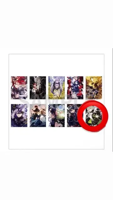 종말의 세라프 10주년 기념 A3 포스터