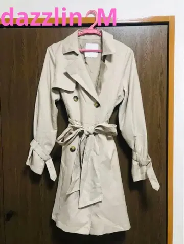 dazzlin 트렌치코트 베이지 여성용