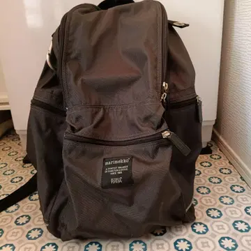 마리메꼬 버디 차콜 그레이 백팩