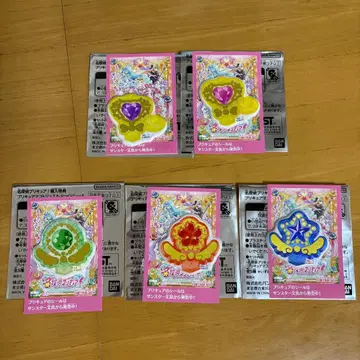 명탐정 프리큐어! 구매 혜택 프리큐어 마코토 주얼 통통 씰 전 5종