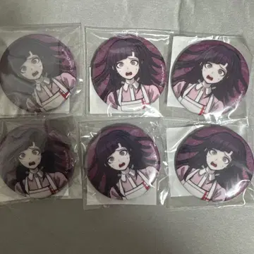 미사용 단간론파 온라인 복권 캔뱃지 츠미키 미캉