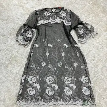 비비안 탐! 레이스! 자수! 튜닉