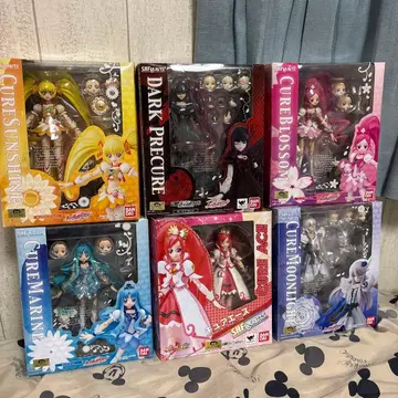 SHFiguarts 프리큐어 피규어 세트 6체