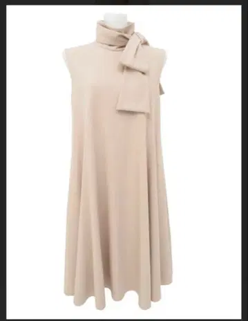 FOXEY NEW YORK 슬리브리스 원피스 앤티크 베이지