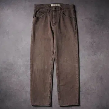 00s 리 멕시코제 컬러 데님 레귤러 핏 청바지 브라운