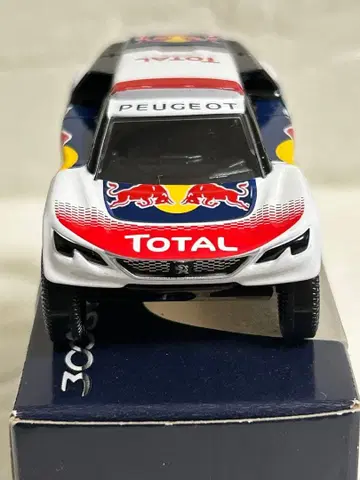 푸조 3008 DKR 미니카 레드불 토탈 PEUGEOT