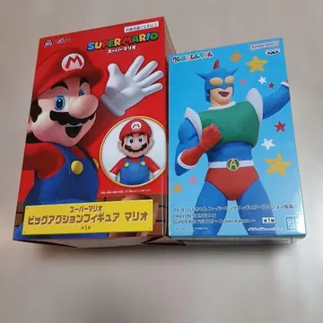 슈퍼 마리오 빅 액션 피규어 마리오 액션 가면 세트