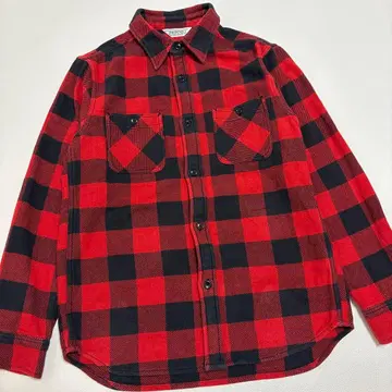 FIVE BROTHER 코튼 플란넬 셔츠 버팔로 체크