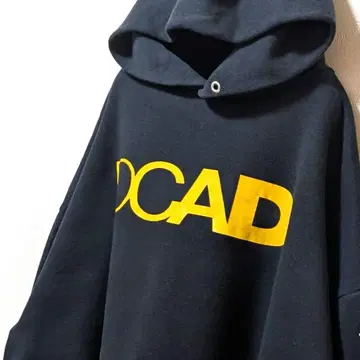 저지스 DCAD 로고 후드 맨투맨 블랙 XL 구제 의류