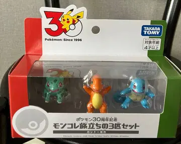 포켓몬 몬코레 출발의 3마리 세트 칸토