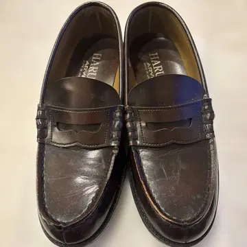 HARUTA 로퍼 다크 브라운 26.5cm EEE