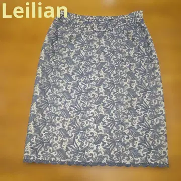 빅 사이즈 Leilian 꽃무늬 레이스 스커트 [ 13+ ]