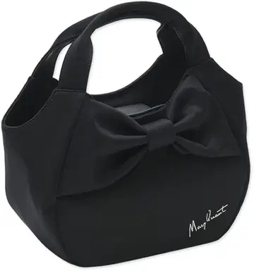 메리 퀀트 리본백 블랙