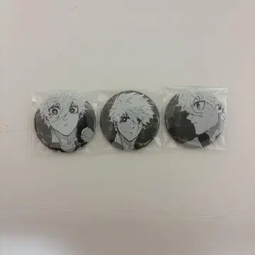 블루 록 전시회 나기 세이시로 캔뱃지 3개 세트