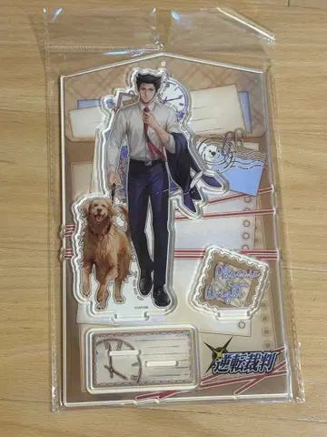 역전재판 중국 한정판 동물 시리즈 나루호도 류이치 아크릴 스탠드