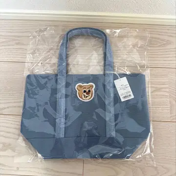 페이러 올드 테디 와펜 토트백 라이트 블루 L 사이즈