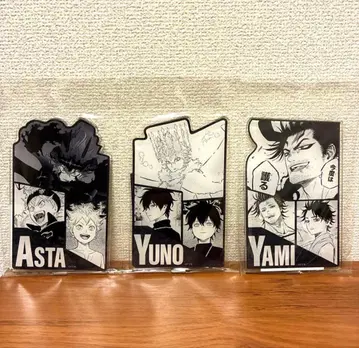 블랙클로버전 메모리얼 아크릴 스탠드 3종