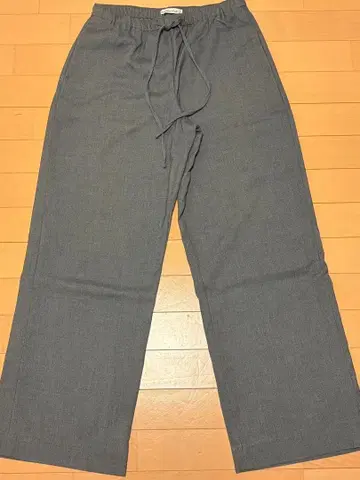 Abercrombie & Fitch 그레이 와이드 팬츠