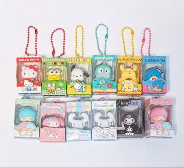 인기 산리오 초코 박스 컴프 12종 키링