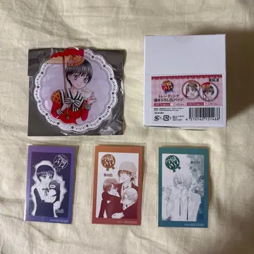 학원 앨리스 이케부쿠로 로프트 트레이딩 신작 캔뱃지 코스터 특전 3장