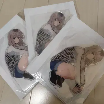 걸즈밴드클라이 GIGO 빅 아크릴 스탠드 카와라기 모모카 3개 세트