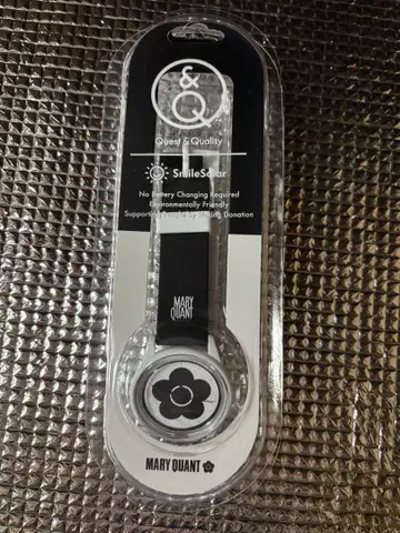 MARY QUANT x Q&Q 워치 (블랙)