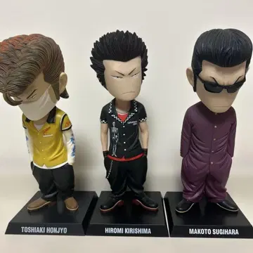 크로우즈&worst 에비즈카 삼인조 피규어 3체 세트