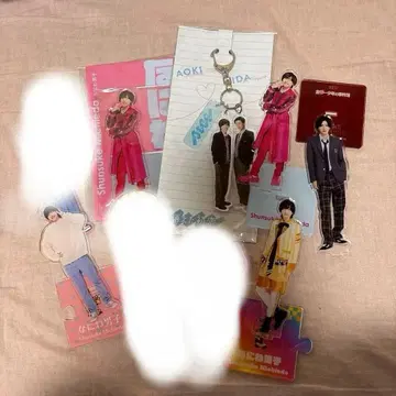 미치에다 슌스케 아크릴 스탠드 키링 세트