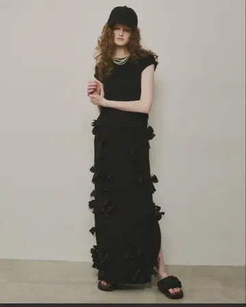 J1U by LA BELLE ETUDE / 스커트/메니 리본 니트