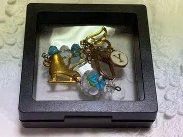 하뉴 유즈루 스케이트화 참 키링 케이스 포함