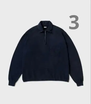 A.PRESSE LW 하프집 스웻셔츠 3