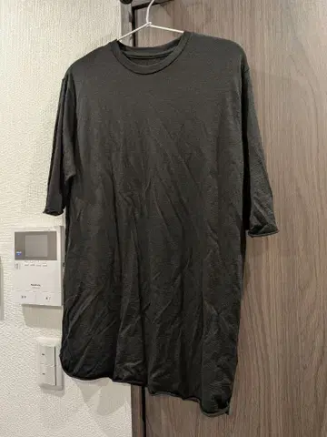 데상트 메리노울 T셔츠 블랙