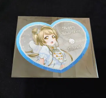 미나미 코토리 주방차 혜택 하트형 카드 발렌타인 러브 라이브!