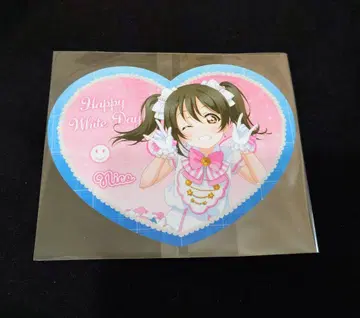 야자와 니코 키친카 특전 하트형 카드 발렌타인 러브 라이브!