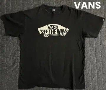 VANS 반스 OFF THE WALL 티셔츠 스케이트보드 로고 블랙