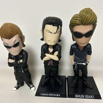 크로우즈&워스트 하루미치, 세리자와, 이자키 피규어만 3개 세트