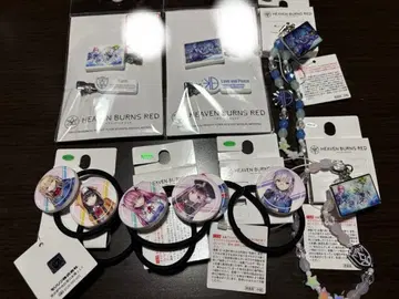 HEAVEN BURNS RED 멀티 클립 참 헤어 액세서리