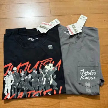 [ 새상품 택 포함 ] 주술회전 UT T셔츠 2종 M 유니클로