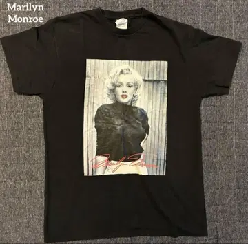 00s 마릴린 먼로 T셔츠 델타 DELTA 멕시코제 프린트 사인