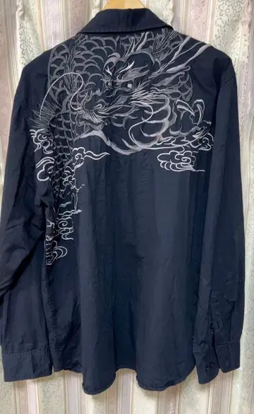 [ 화려악단 ] 블랙 셔츠 XXL