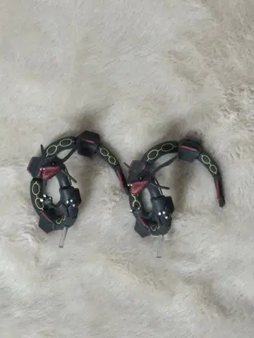 BATTLE ON DESK 블랙 레쿠자 피규어만 2체 세트