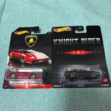 새상품 핫휠 Lamborghini & K.I.T.T. 미니카 세트
