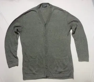 린넨 100% GHERARDINI 가디건 사이즈 48 (L) 올리브